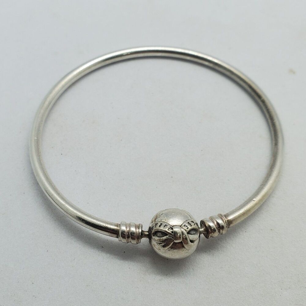 Pandora Sterling Silver Bow Charm Bracelet